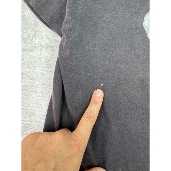 Nike Air Jordan Shirt Mens Medium Black vintage‎ 1993 Space Jam Movie Promo - Picture 6 of 13